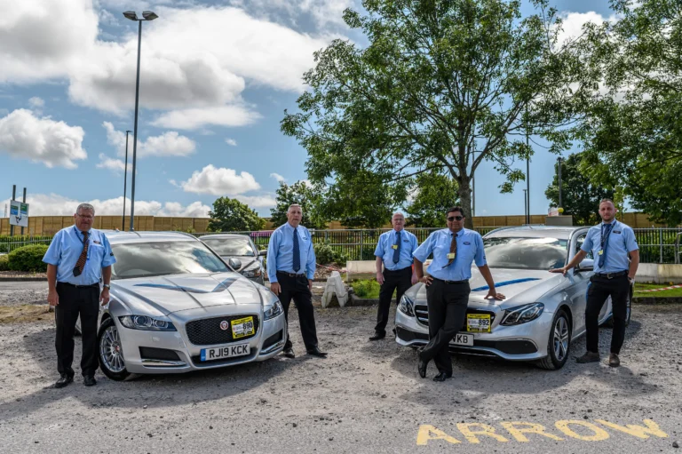 bristol airport taxis drivers outside 768x511